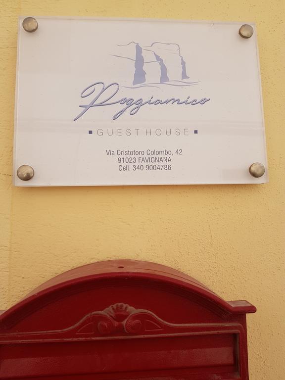 Poggiamico Guest House Favignana Eksteriør billede